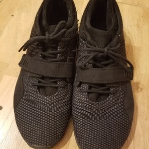 Black Nike Male Running Shoes size 12